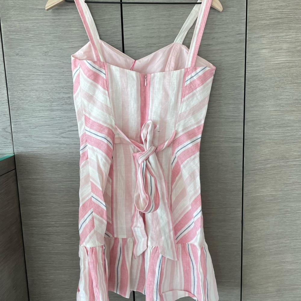 Parker stripped pink dress - Picture 4 of 5